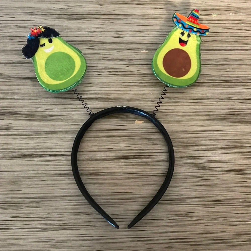 Avocado Holiday Headband, Great Condition and Super Cute!